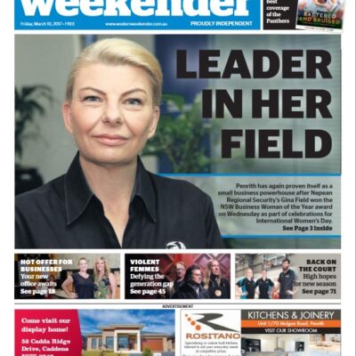 Gina Field - The Western Weekender - front cover - 10 Mar 2017