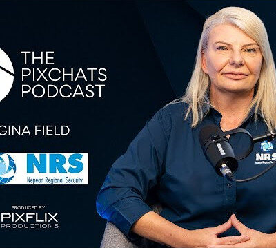 Gina Field - PixFlix podcast interview on 1st Mar 2024