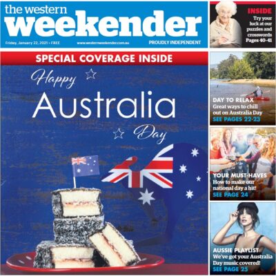 western weekender - front page - 22 Jan 2021